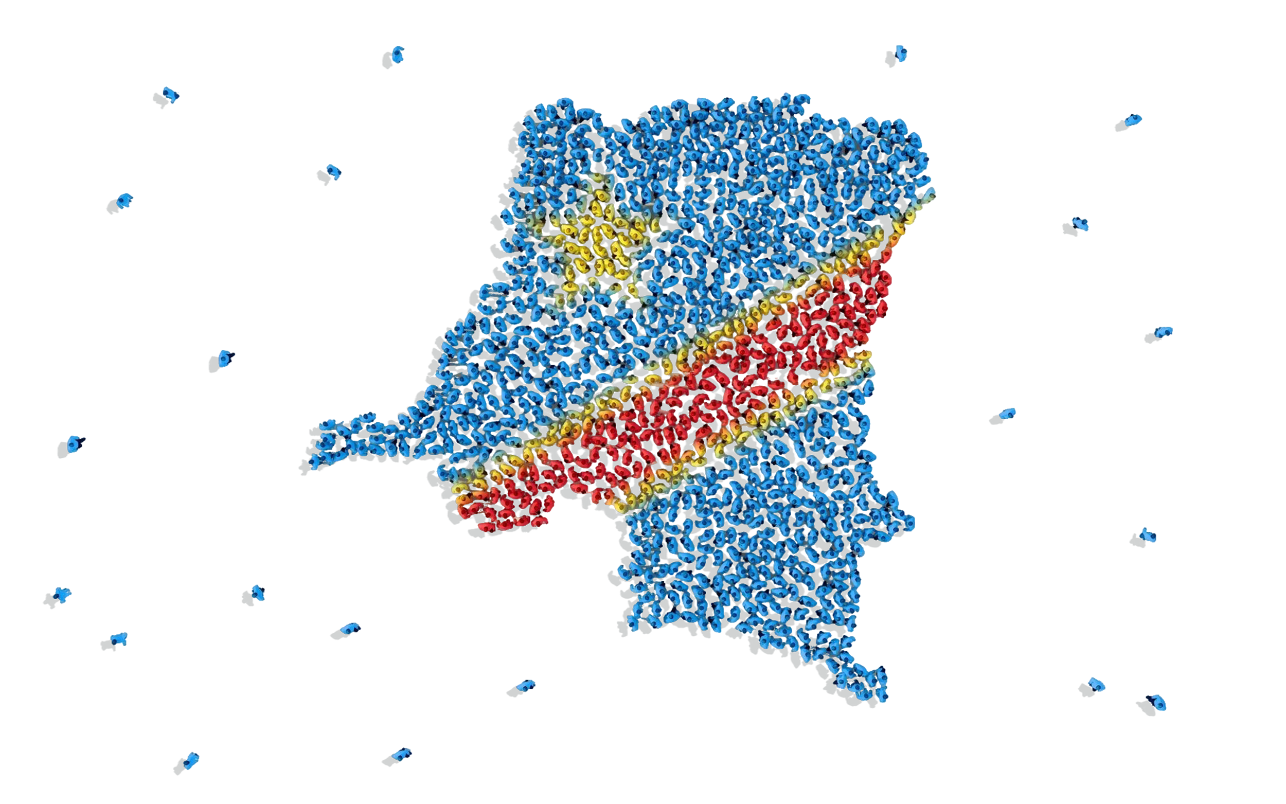 Jeunes talents congolais utilisant la plateforme WAPI RDC
